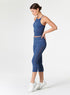 MESH UP CROP LEGGING - ASTRAL AURA
